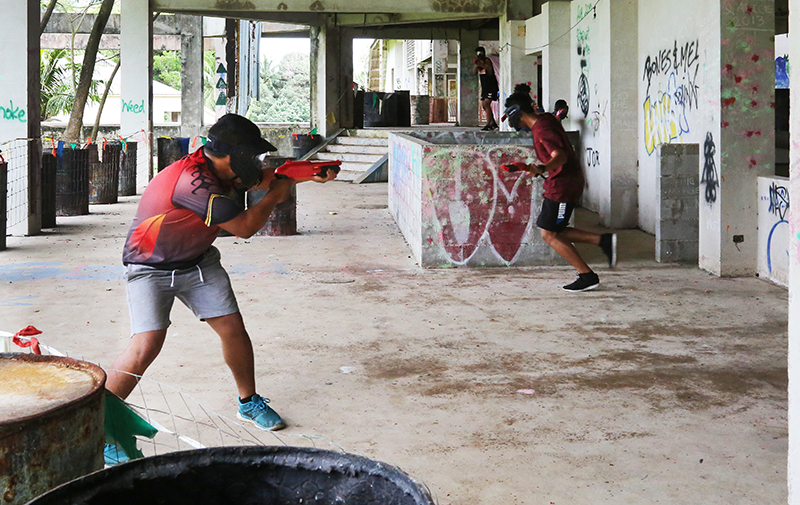 Kuki Lasertag : Rarotonga : New Zealand : Business News Photos : Richard Moore : Photographer